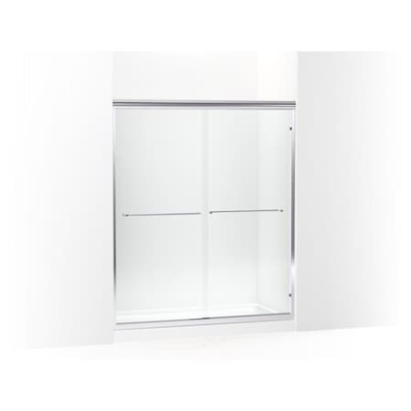 Sterling Finesse Frameless Sliding Shower Door 54-5/8"-59-5/8" W X 70-1/16" H 5475-59S-G05